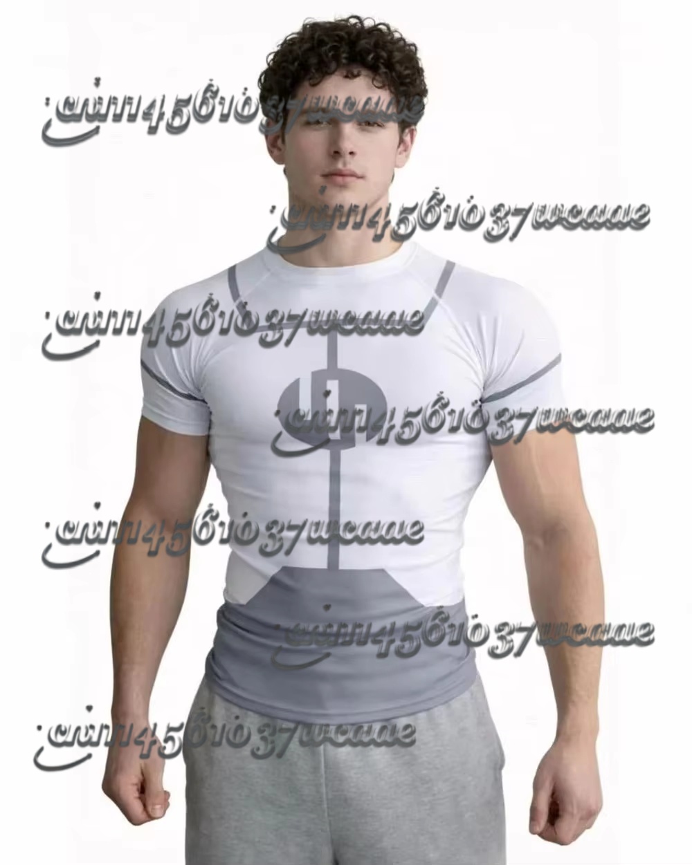Rash Guard - Maglietta Rash Guard 2Invincible per Cosplay,